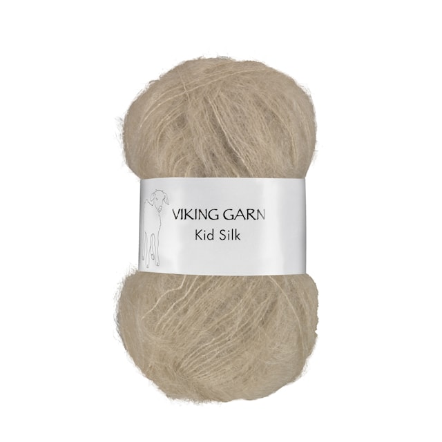 Kid/Silk 25 g Beige 306 Viking Garn