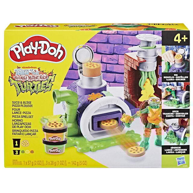 Produktbild 1 för Teenage Mutant Ninja Turtle Pizza Playset Play-Doh
