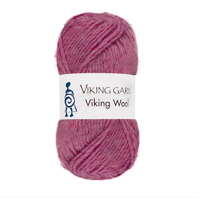Viking Wool Garn 50 g Rosa 561 Viking Garn