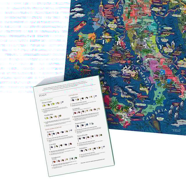 Produktbild 3 för Vinpussel - Italien 1000 bitar, Water and Wines