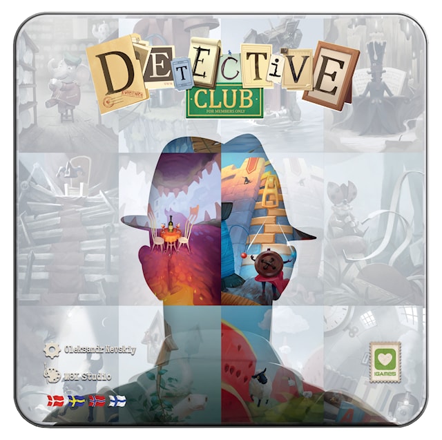 Tuotekuva 1 - Detective Club, Korttipeli (SE/FI/NO/DK)