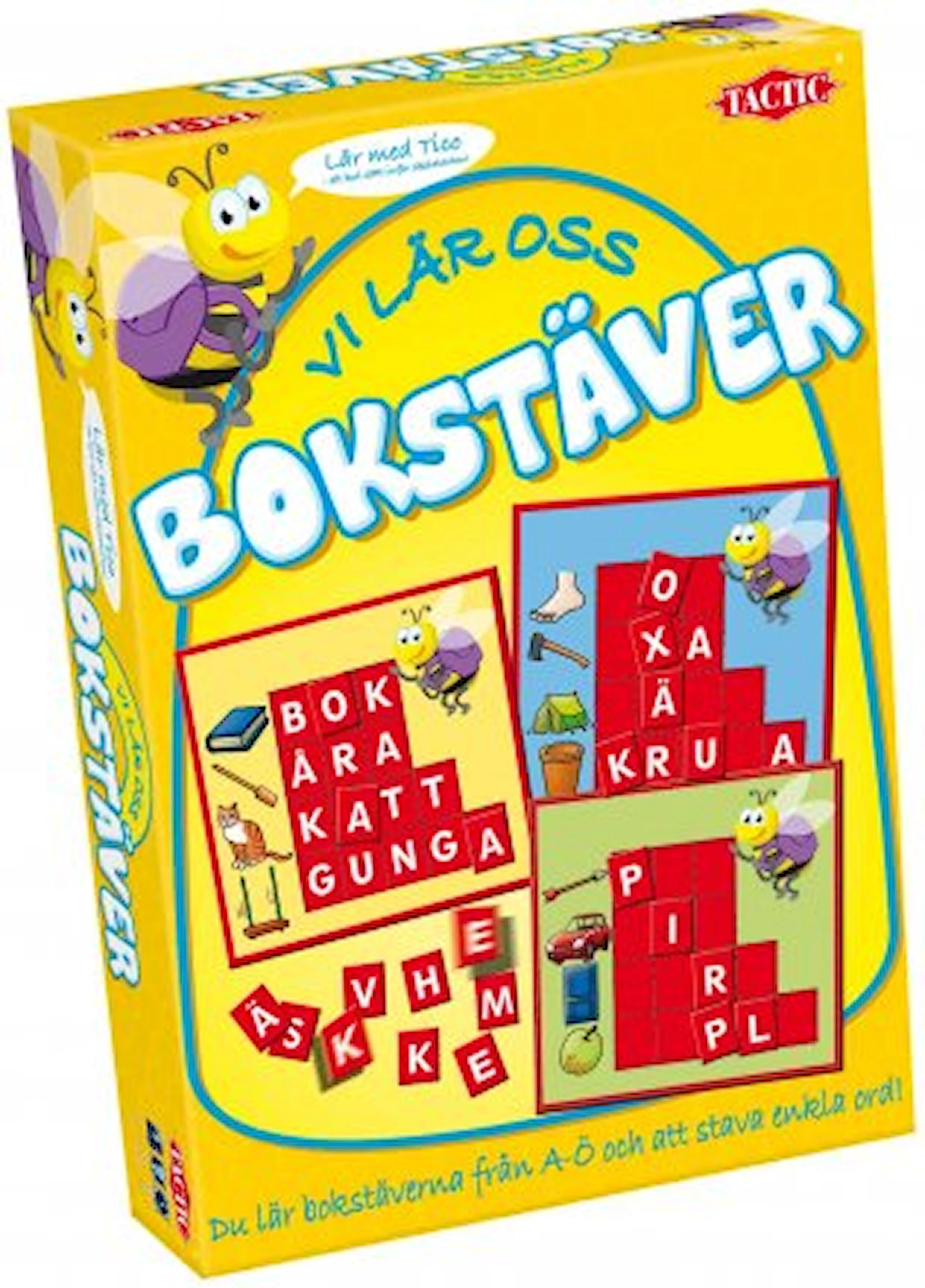 Produktbild för Vi lär oss bokstäver, Tactic (SE)