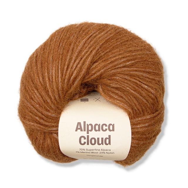 Alpaca Cloud 50 g Gingersnap brown (A784) Adlibris