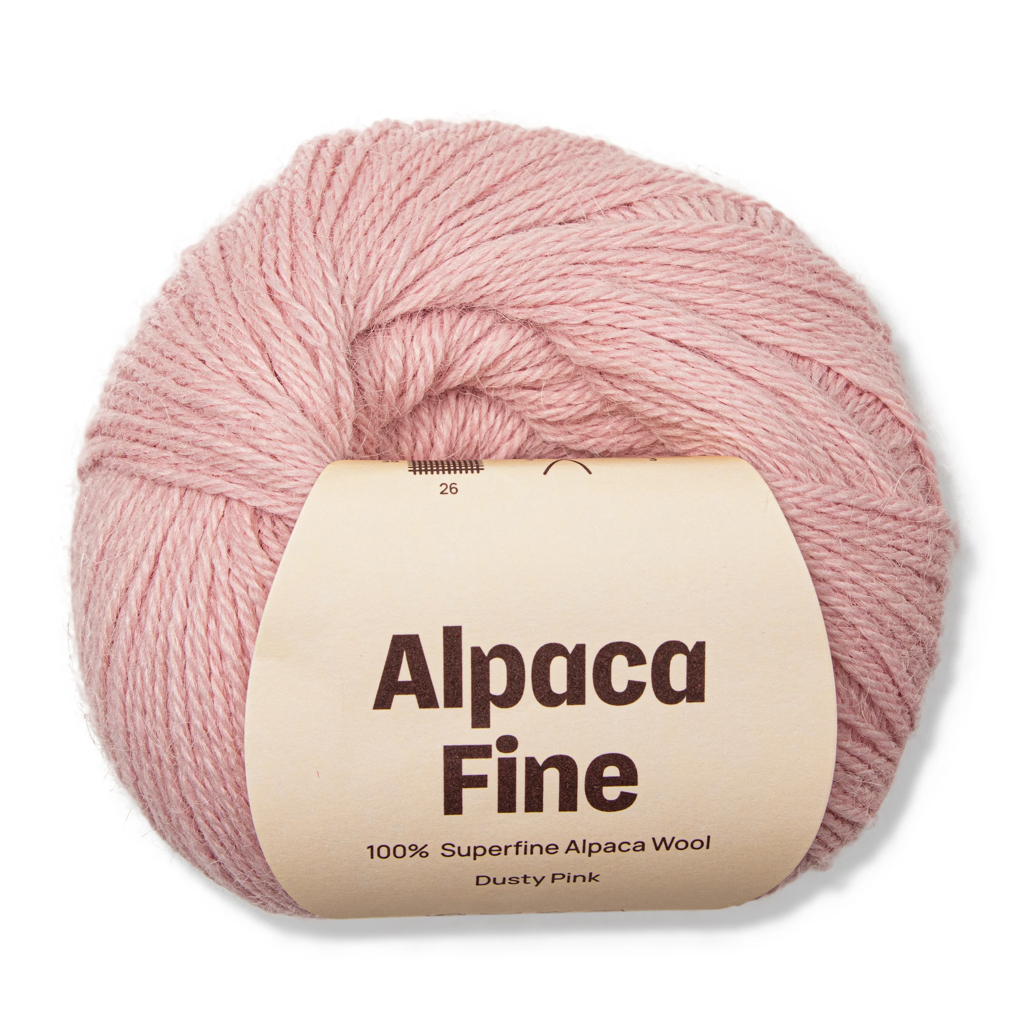 Tuotekuva ille Alpaca Fine 50 g Chestnut brown A207 Adlibris