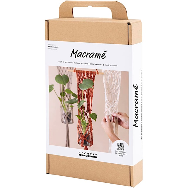 Produktbilde 3 for DIY Kit Makramé , Blomsterhenger, 1 pk.
