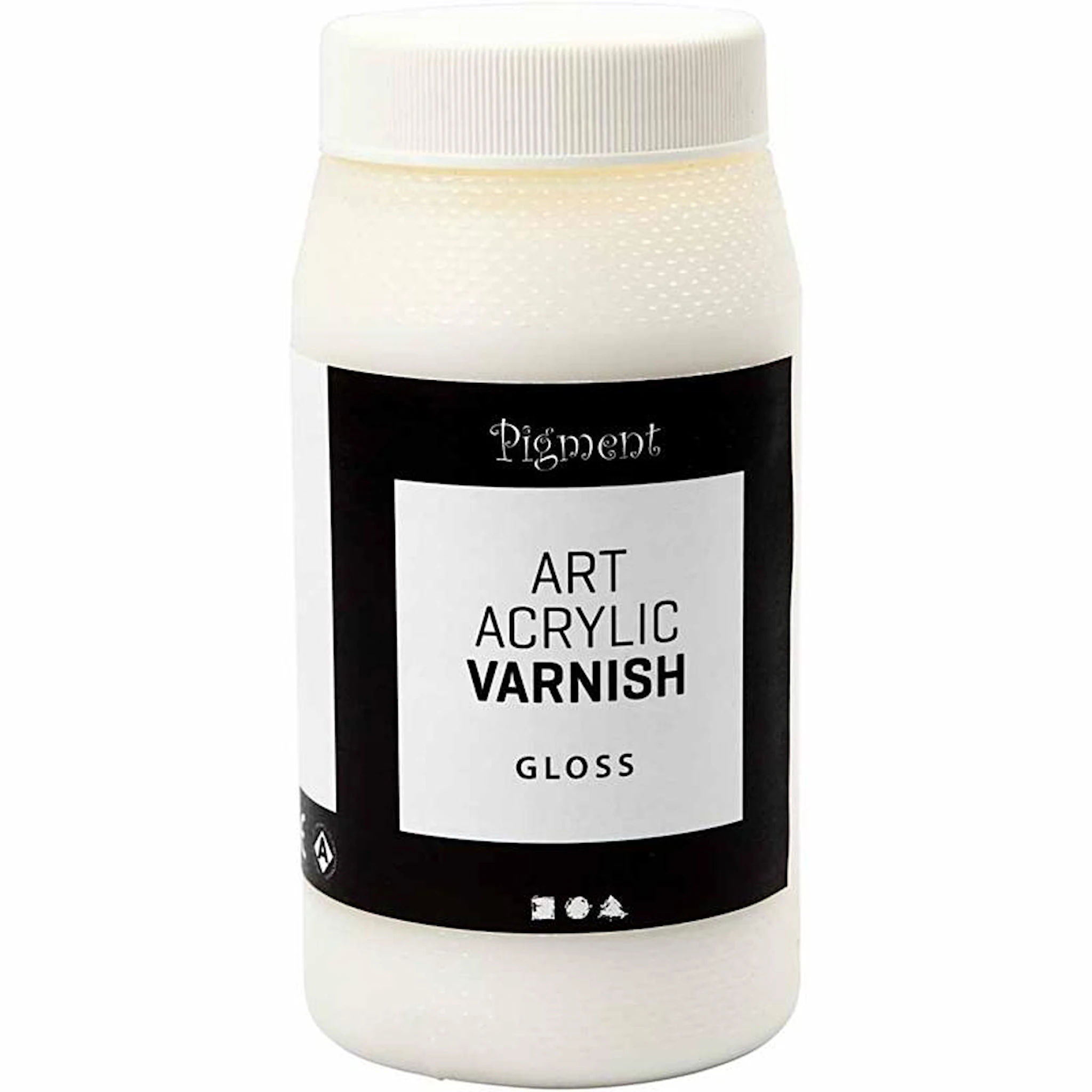 Produktbilde for Art Acrylic Sluttfernis, blank transparent, hvit, 500 ml/ 1 boks
