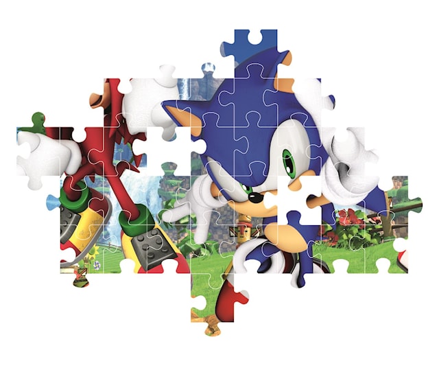 Produktbild 5 för Pussel Puzzles Kids Sonic 104 bitar, Clementoni