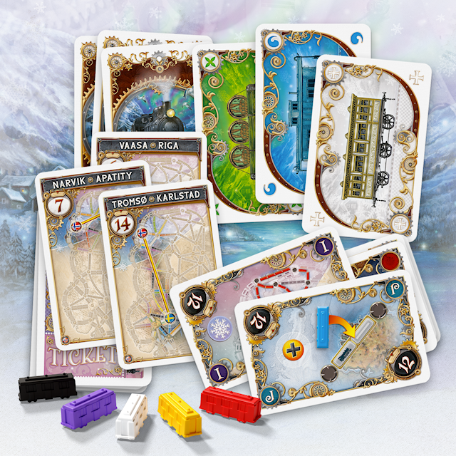 Produktbilde 3 for Spill Ticket To Ride Northern Lights (SE/FI/NO/DK)