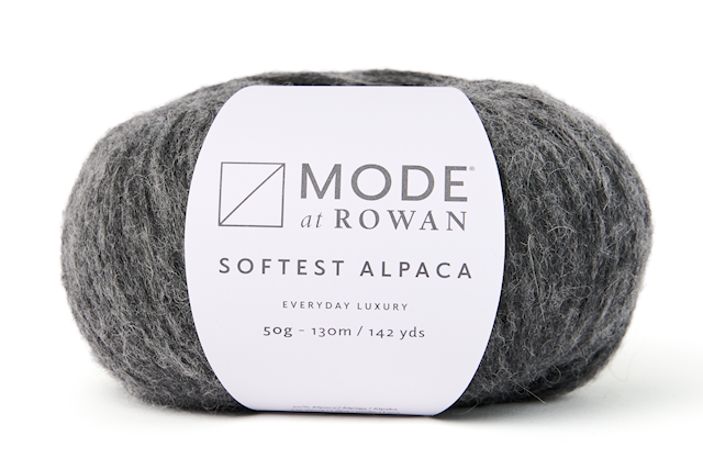 Softest Alpaca Alpacka miks 50 gr Ash 012 Mode at Rowan