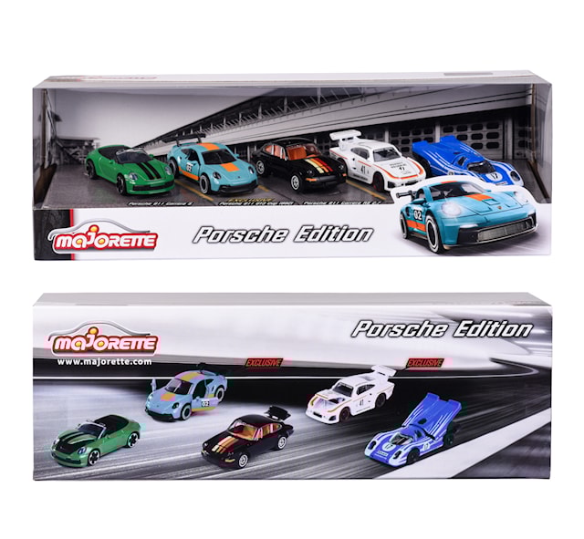 Tuotekuva 5 - Porsche 5-Pack Lahjapakkaus Majorette