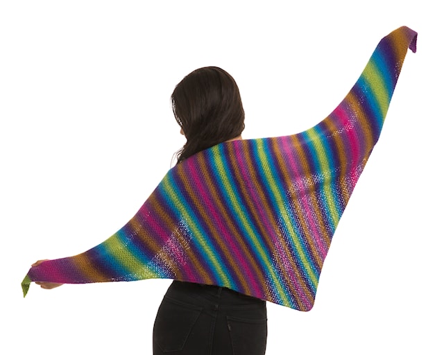 Produktbilde 2 for Nordlys 100 g Multi grønn/rosa 938 Viking Garn