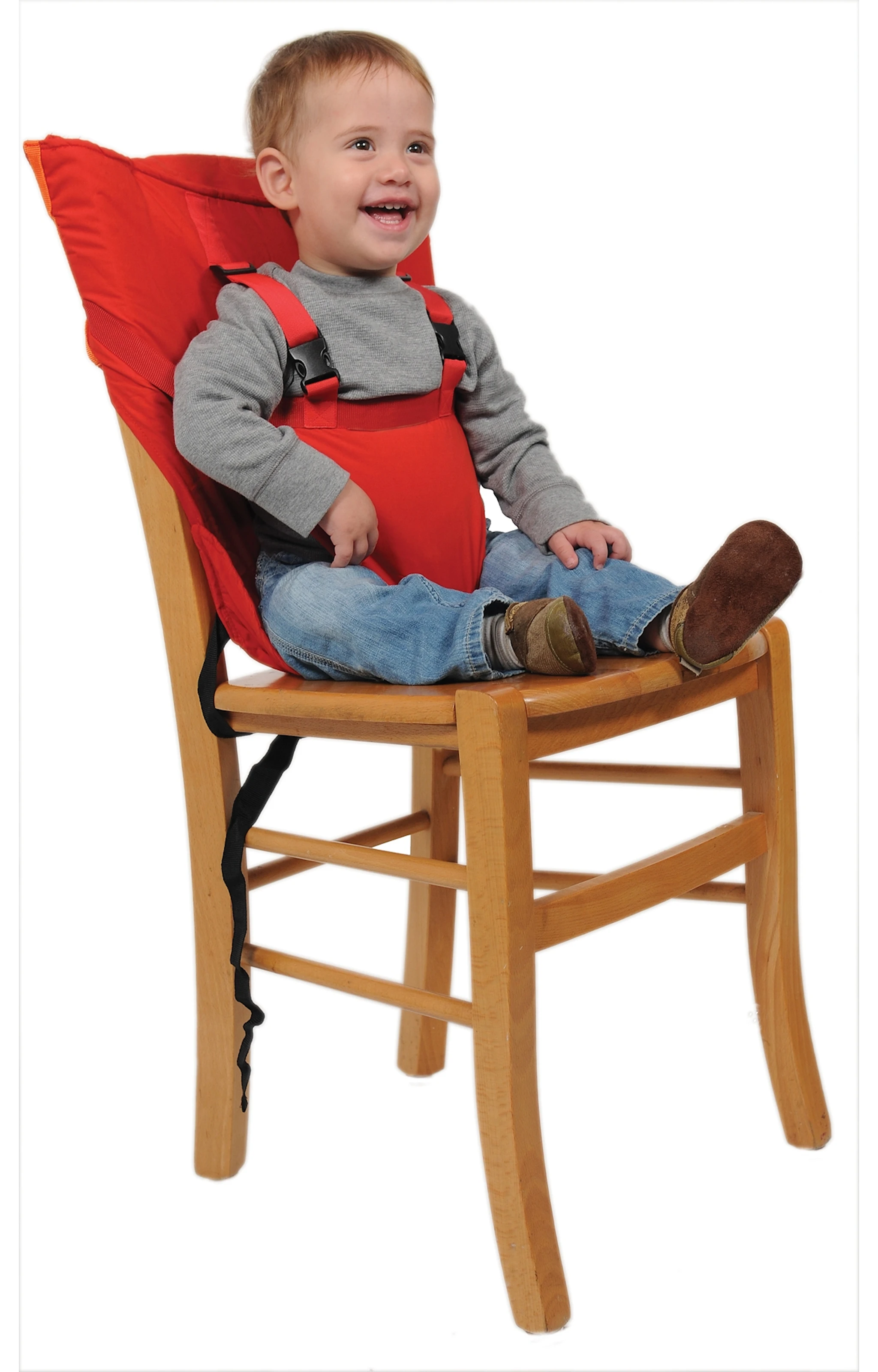 Tuotekuva ille Syöttötuoli Sack´n Seat,  punainen, Carlobaby