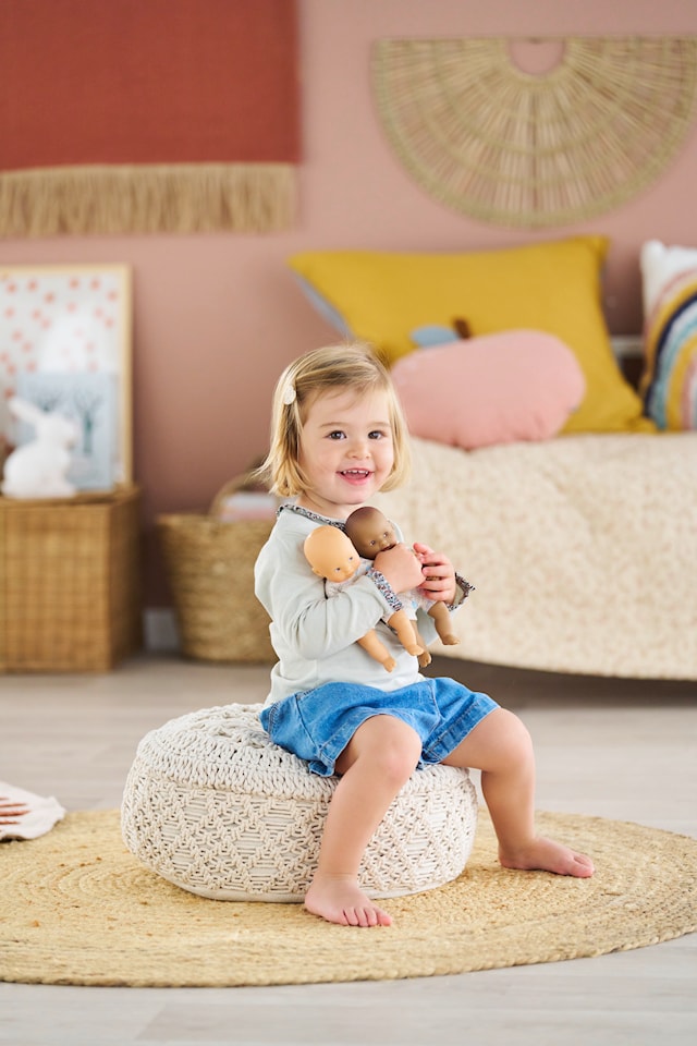 Produktbild 4 för Mini Calin Docka Brunögd 20 cm Corolle