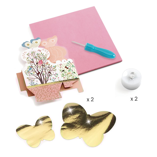 Produktbilde 3 for DIY-sett med to papirlykter Djeco