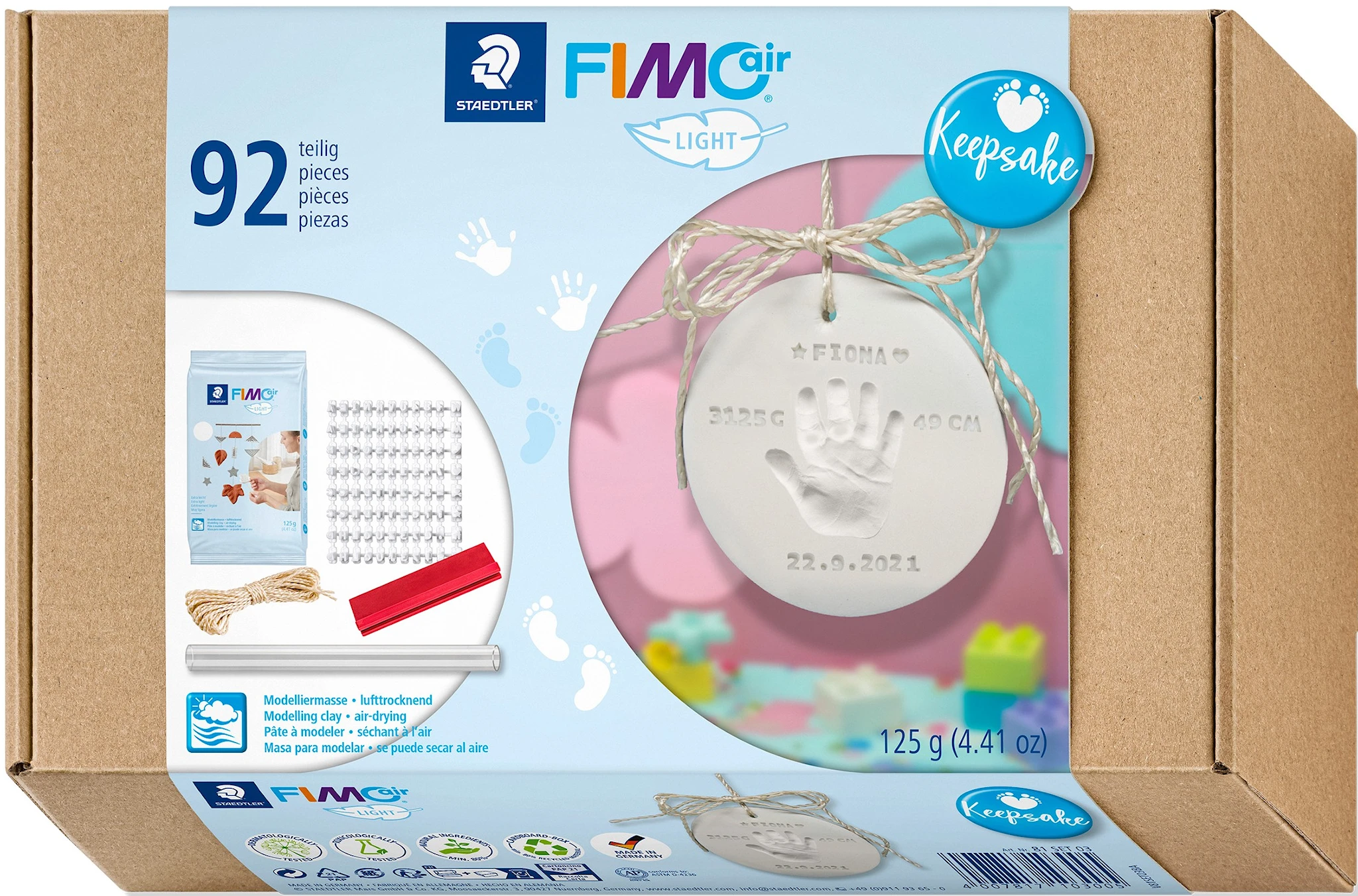 Produktbilde for FIMO Air Hånd- og Fotavtrykk Leire Staedtler