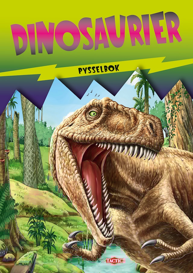 Produktbild 1 för Pysselbok Dinosaurier Tactic