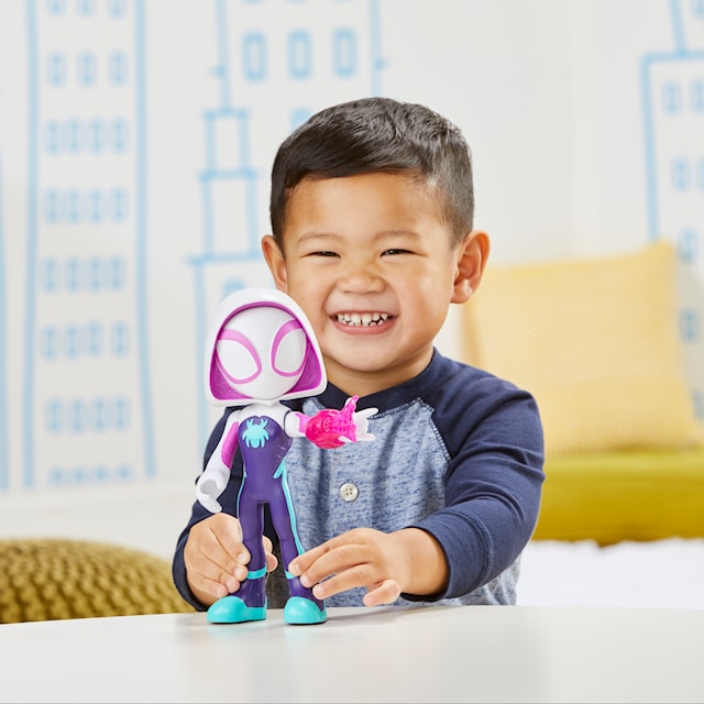 Produktbild 2 för Ghost Spider Spidey and his Amazing Friends Supersized 23 cm Figure