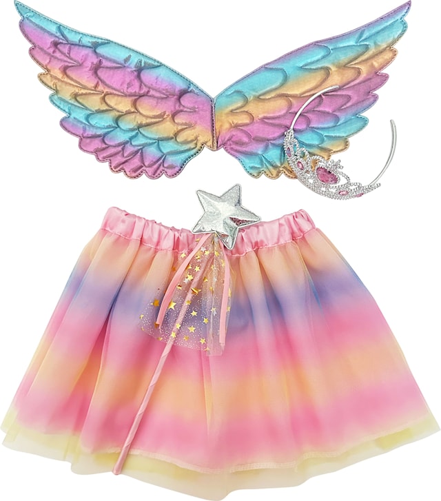 Produktbilde 1 for Maskeradedrakt Prinsesse Elva Rainbow Real Uniq