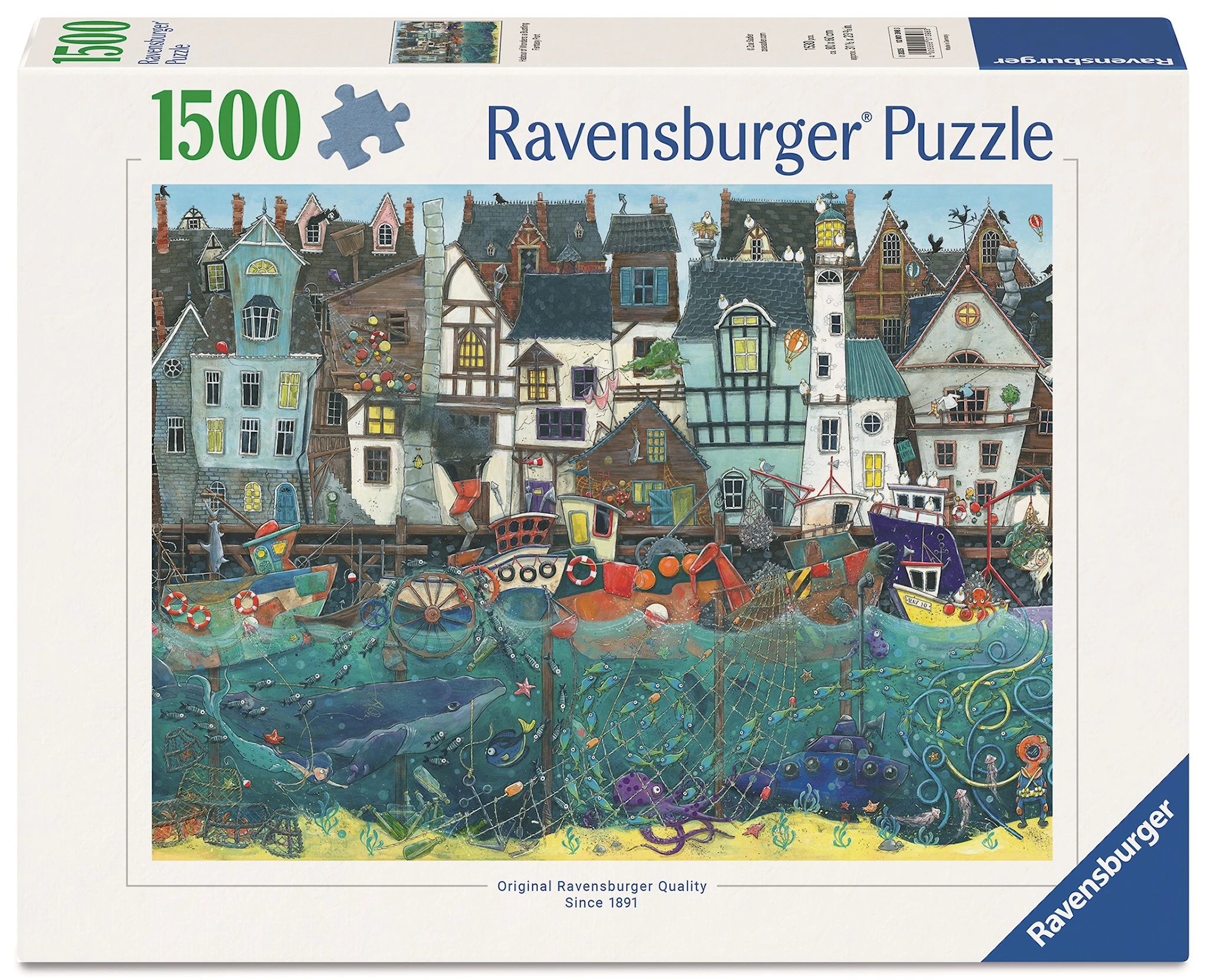 Produktbilde for Underverkenes havn 1500p