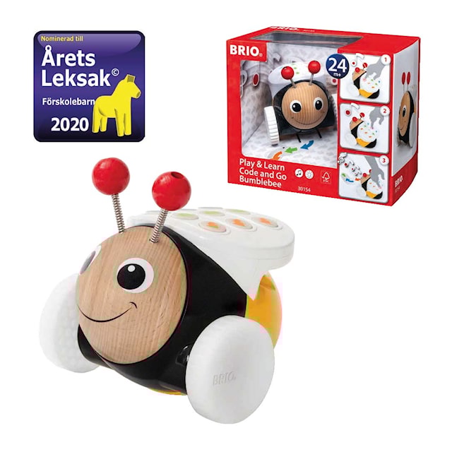 Produktbild 2 för Code and Go Bumblebee, Brio