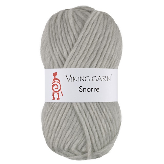 Snorre 100 g Helmenharmaa 212 Viking Garn