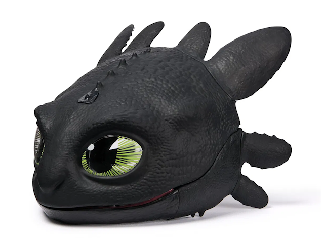 Tuotekuva 2 - Lohikäärmeiden elokuvan Bland and Roar hampaaton naamio äänellä ja valolla