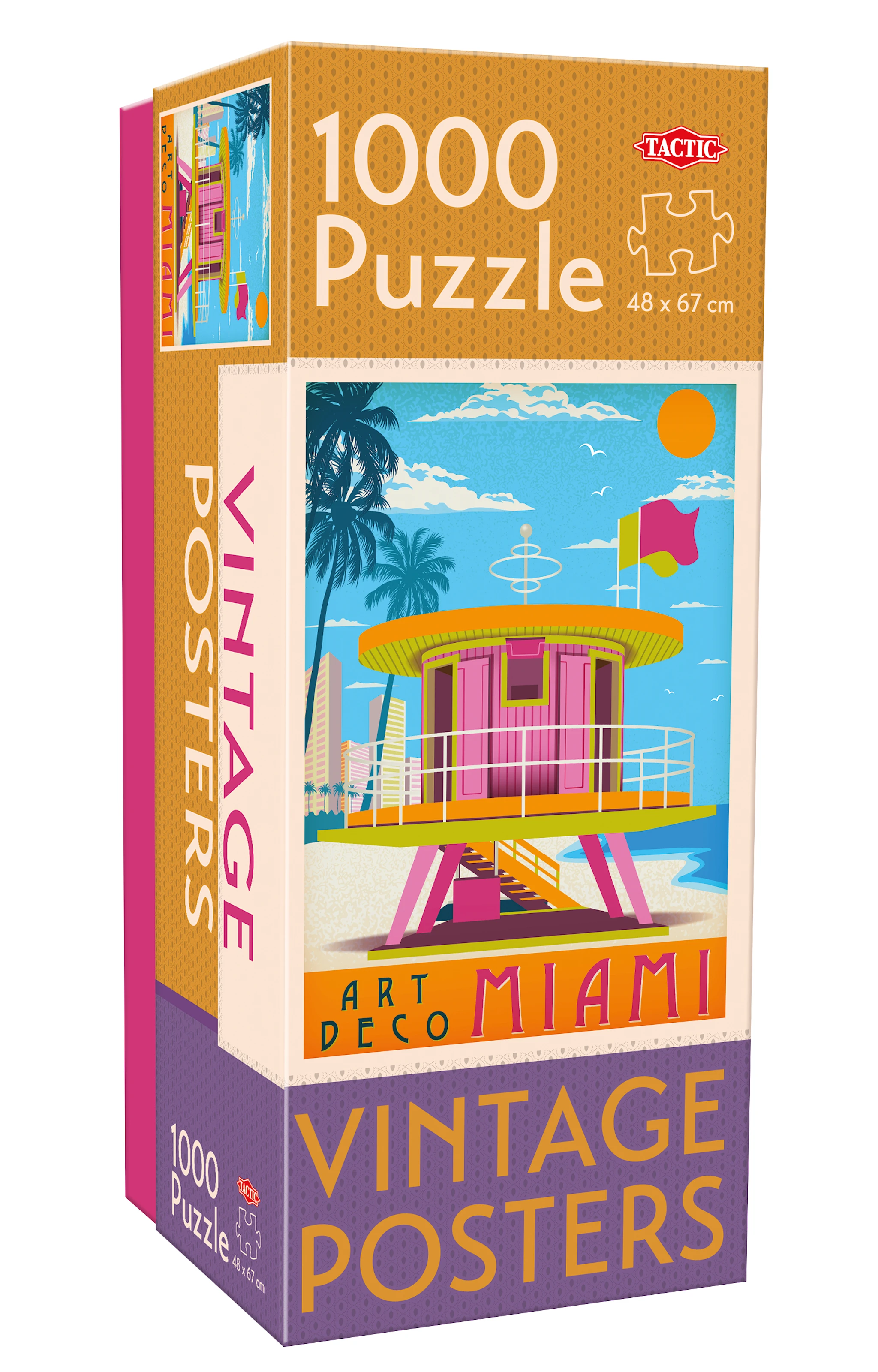 Tuotekuva ille 1000 palaa Vintage Miami Tactic