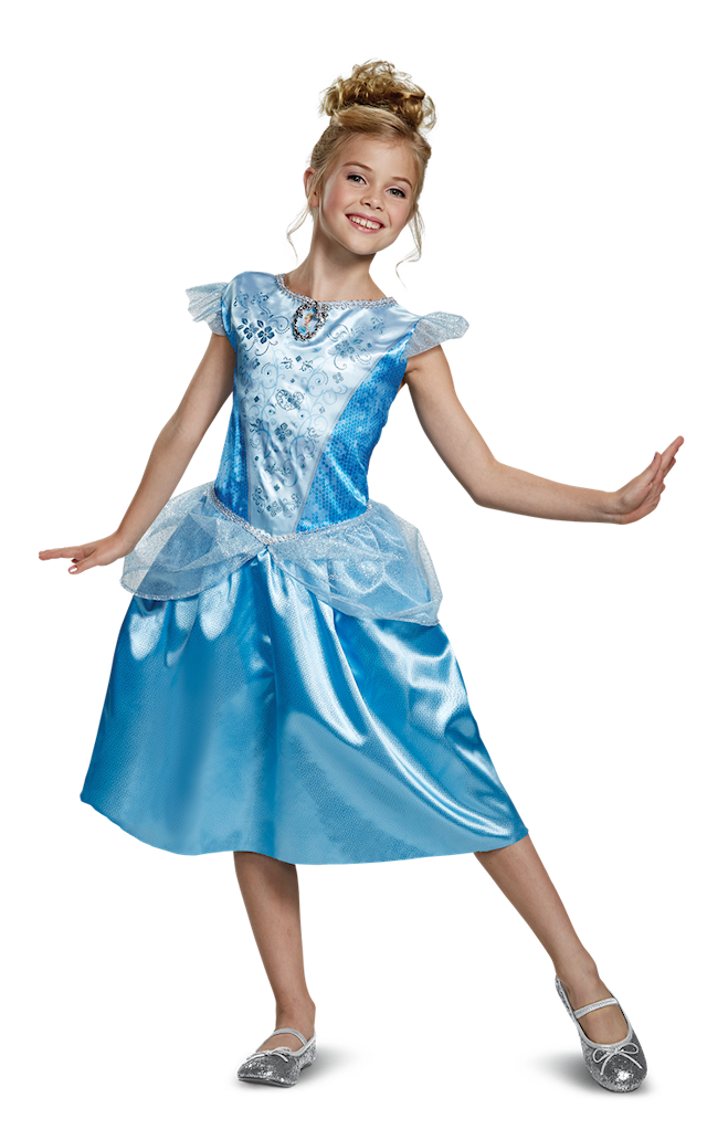 Disney Princess Prinsessklänning Cinderella (5-6 år) Disguise