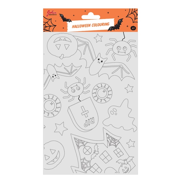 Fargeleggingsduk Halloween