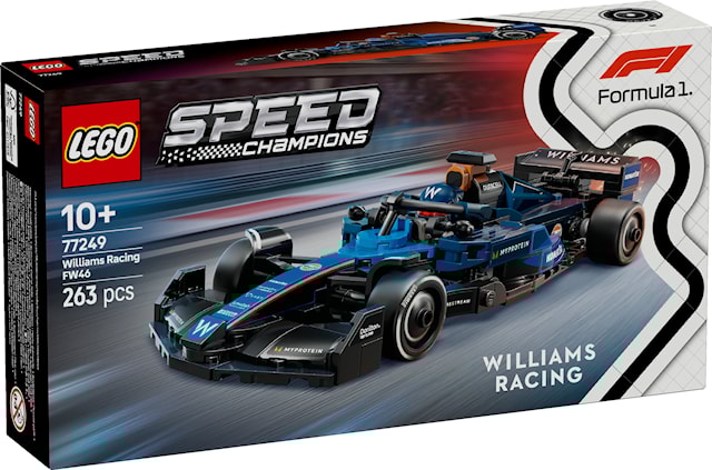 Tuotekuva 1 - Williams Racing FW46 F1® ‑kilpa-auto LEGO® Speed Champions (77249)