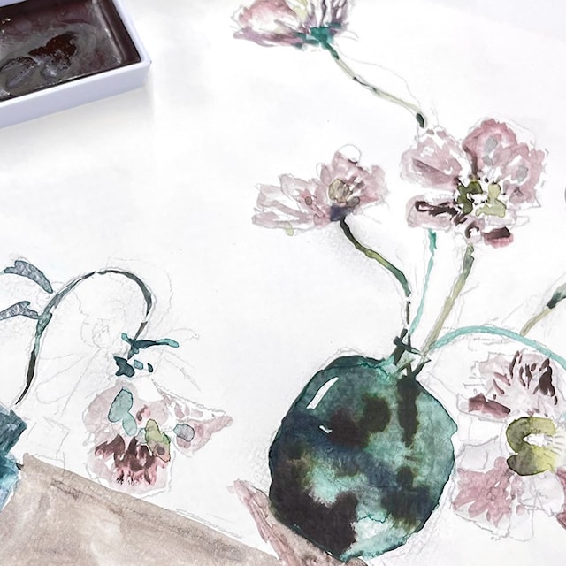 Produktbilde 3 for ZIG Gansai Tambi Akvarell 6 deler Graphite