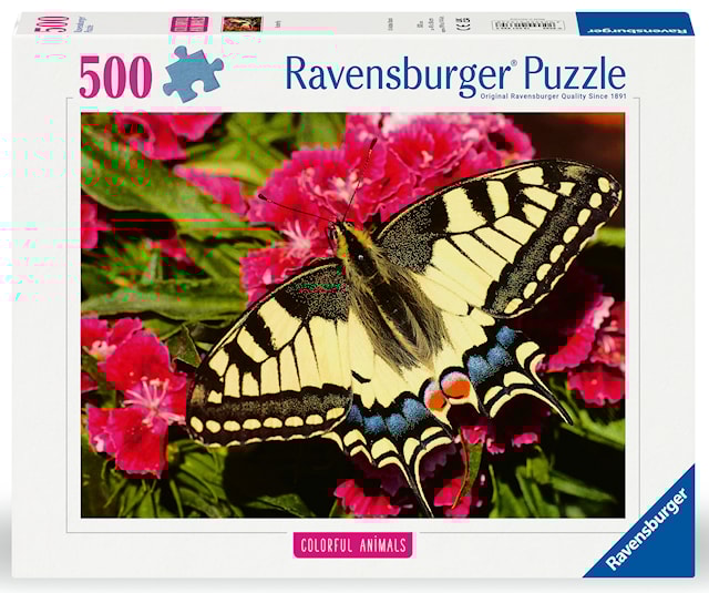 Produktbilde 1 for Butterfly Puslespill 500 brikker, Ravensburger
