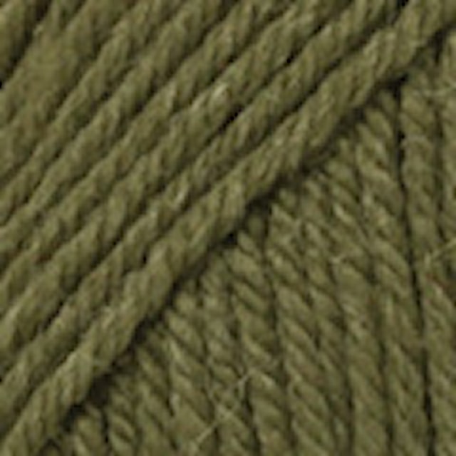 Karisma Uni Colour Ullgarn 50 g Oliv (57) Drops