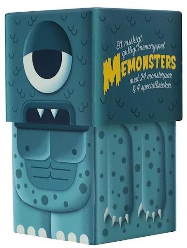 Produktbild 1 för Memonsters, Memospel (SE)