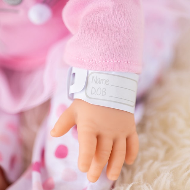 Produktbilde 2 for Rosa Bunny Baby Dukke Rosa 44 cm Tiny Treasures