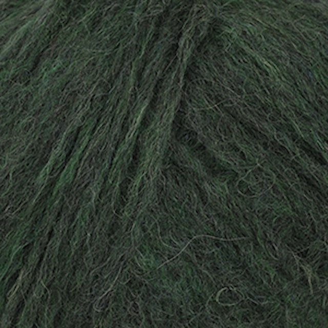 Air Uni Colour Garn Alpackamix 50 g skogsgrön 19 Drops