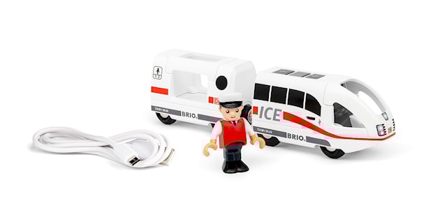 Produktbild 2 för ICE Laddningsbart Tåg (36088) BRIO
