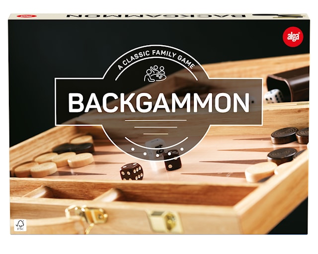 Produktbild 1 för Backgammon, Alga (SE/FI/NO/DK/EN)