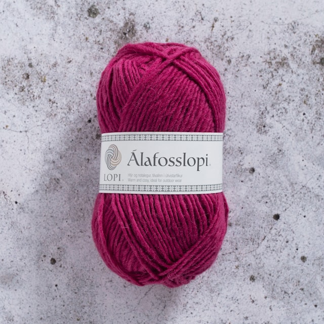 Álafosslopi Garn Ull 100 g Cerise Istex (1240)