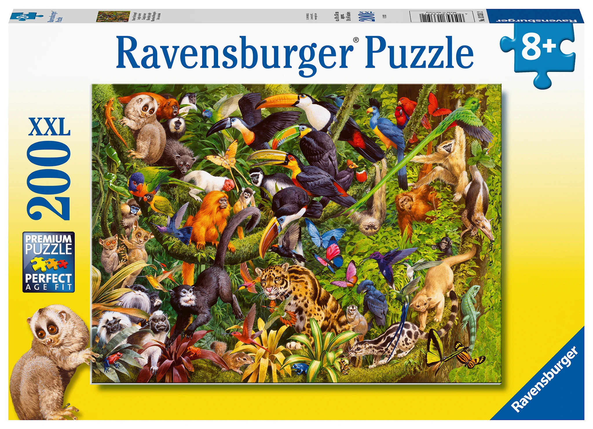 Tuotekuva ille Tropical Rainforest Palapeli 200 palaa Ravensburger