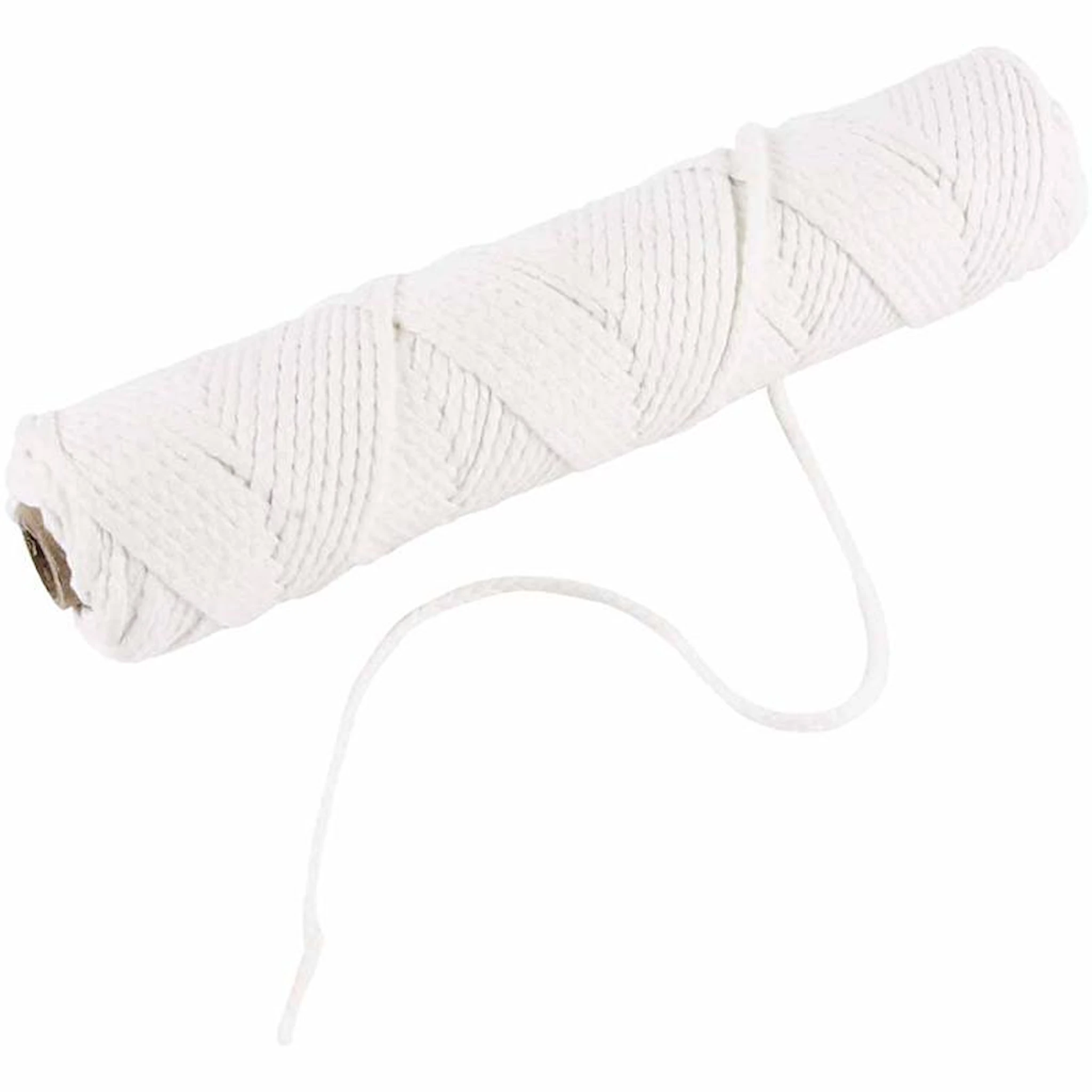 Produktbilde for Veike til stearin, Egnet for formstøpte lys med en diameter på 50-70 mm, 100 g, 80 m/ 1 rl.