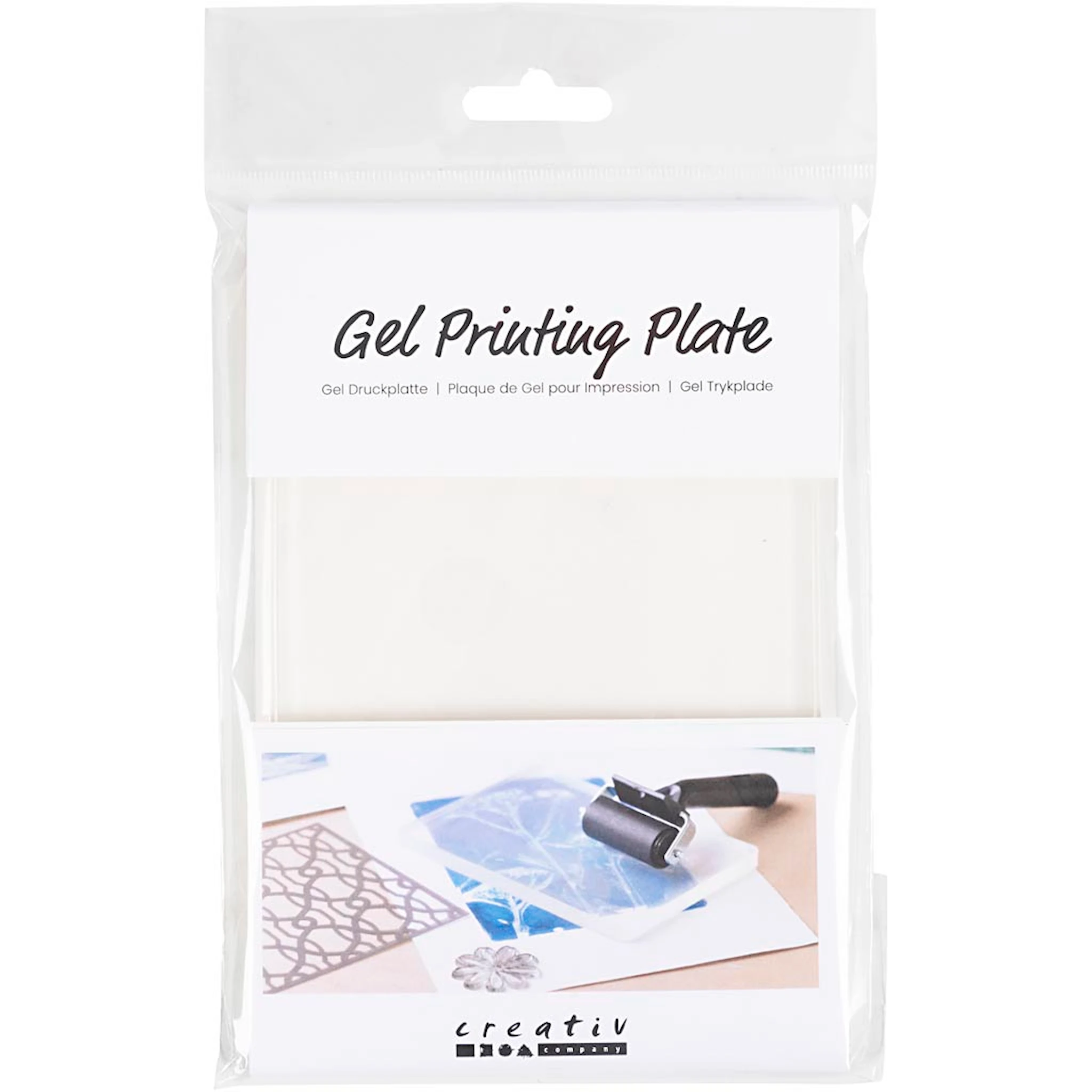 Tuotekuva ille Geelipainolevy, koko 12,7x17,8x1 cm, matta läpinäkyvä, 1 kpl