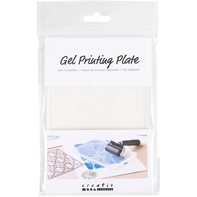 Geltryckplatta matt transparent 12,7x17,8 1-pack