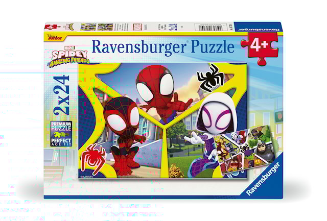 Tuotekuva 1 - Palapelit Spidey And Amazing Friends 2x24 palaa, Ravensburger