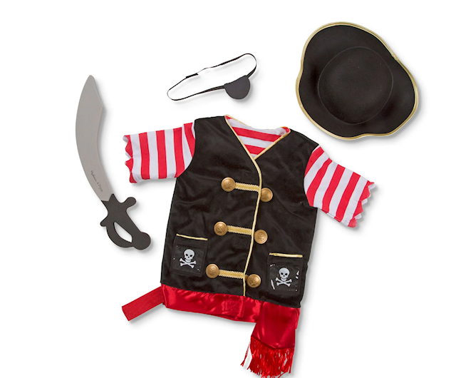 Produktbilde 1 for Piratkostyme Maskert Melissa & Doug