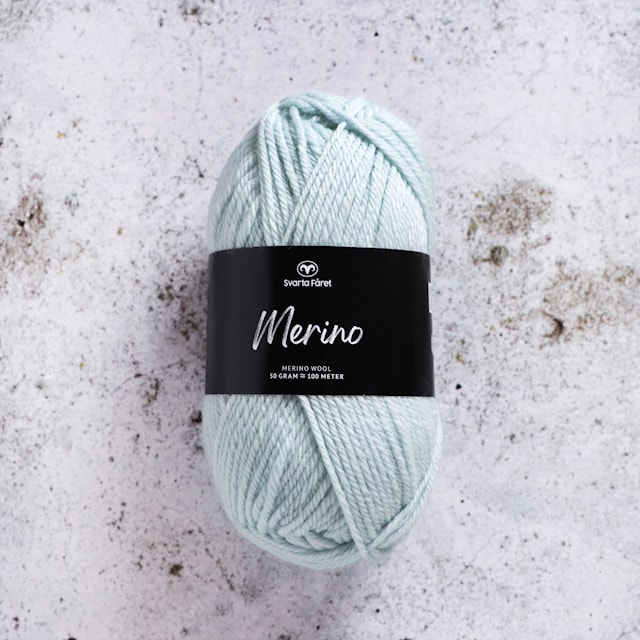 Produktbilde 1 for Merino 50g Hint of Mint (08) Svarta Fåret