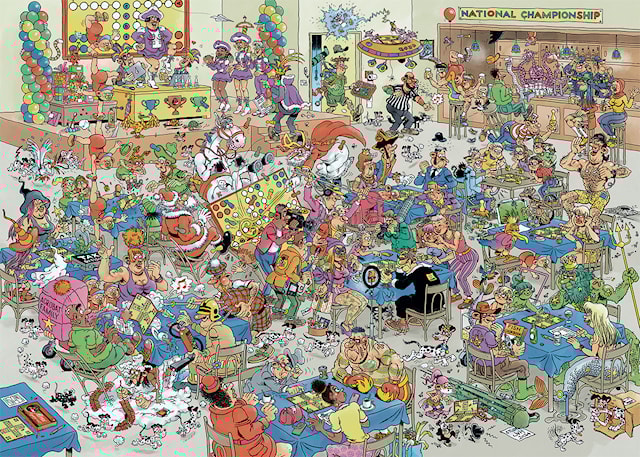 Tuotekuva 2 - Jan Van Haasteren Puzzle Championship Palapelit 1000 palaa