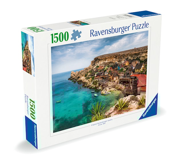 Tuotekuva 2 - Popey Village Malta Palapelit 1500 palaa, Ravensburger