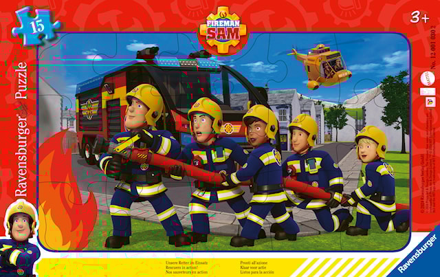 Palapelit Fireman Sam Rescuers In Action 15 palaa, Ravensburger