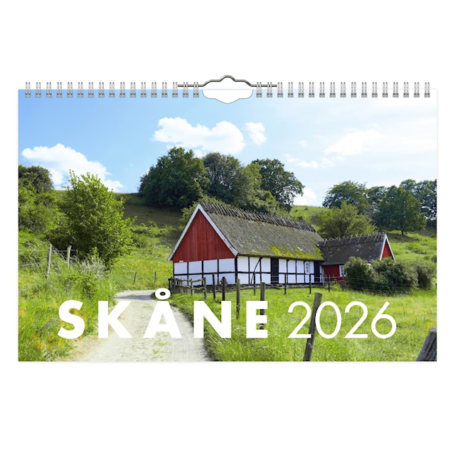 Produktbild 1 för Väggkalender Skåne 2026